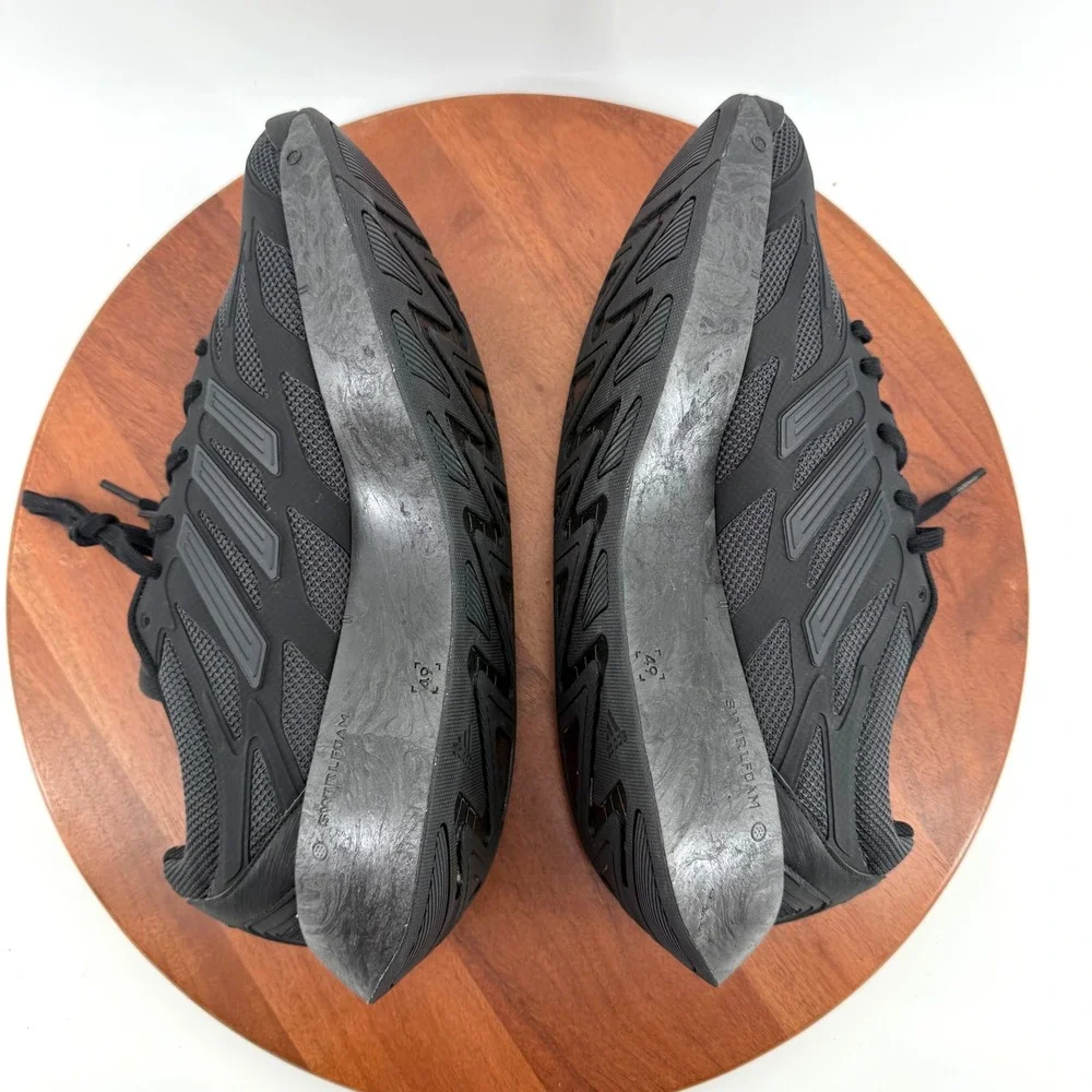 ADIDAS Adizero Aruku Walking Sneakers Triple Black Chunky JH7772 Men Size 12.5